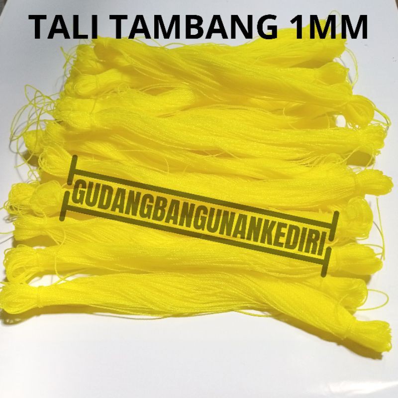 Tali Tambang 1mm / tali tampar 1mm / Tampar Plastik Buat Pasang Keramik / Benang Pondasi Rumah