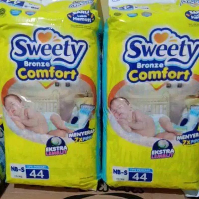 SWEETY BRONZE COMFORT POPOK PEREKAT / PAMPERS (PANTS) NEW BORN S44