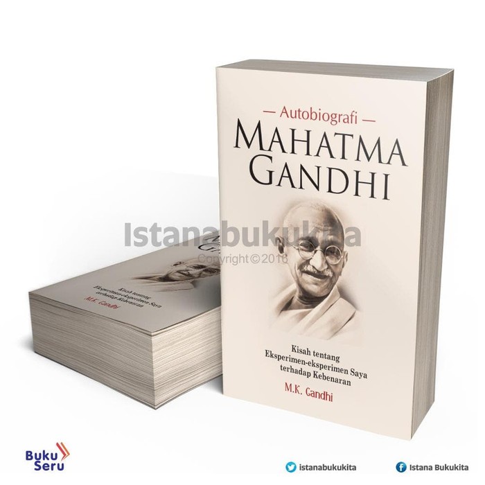 

FLASH SALE!!! BUKU SERU - AUTOBIOGRAFI MAHATMA GANDHI TERMURAH