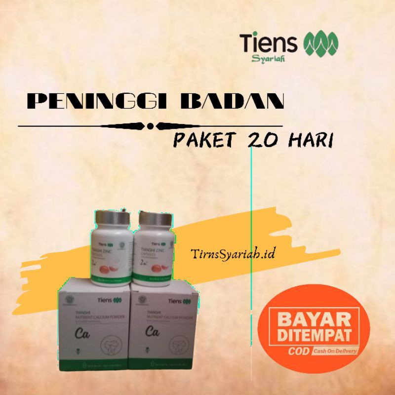 

SUPER GROW UP PENINGGI BADAN TIENS GROW UP ORIGINAL SUSU NHCP SUPLEMEN ZINC