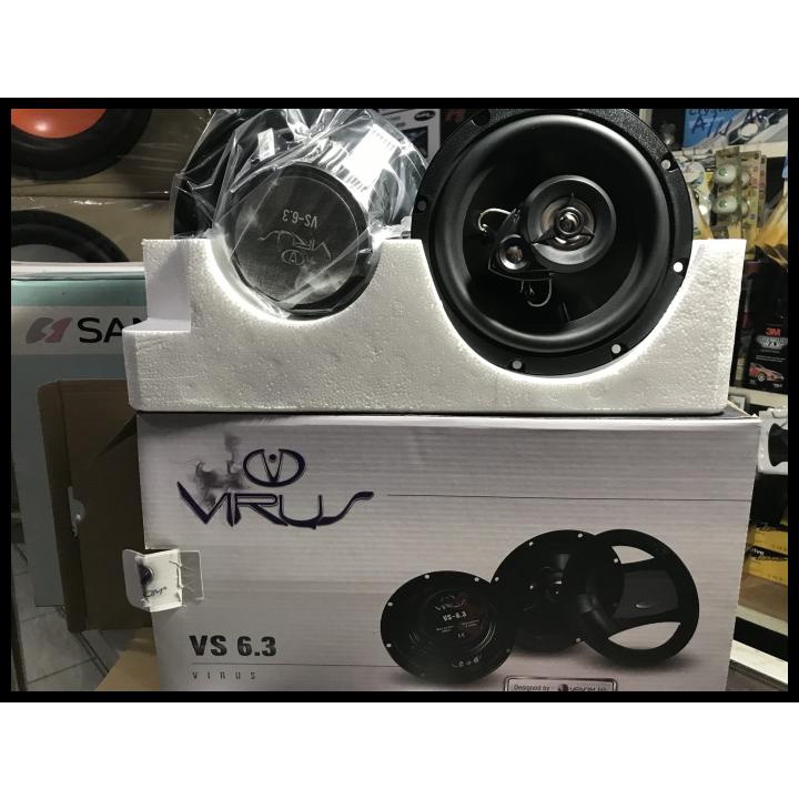 Speaker Coaxial Venom Virus Vs 6.3 Speaker Pintu Mobil Venom Virus