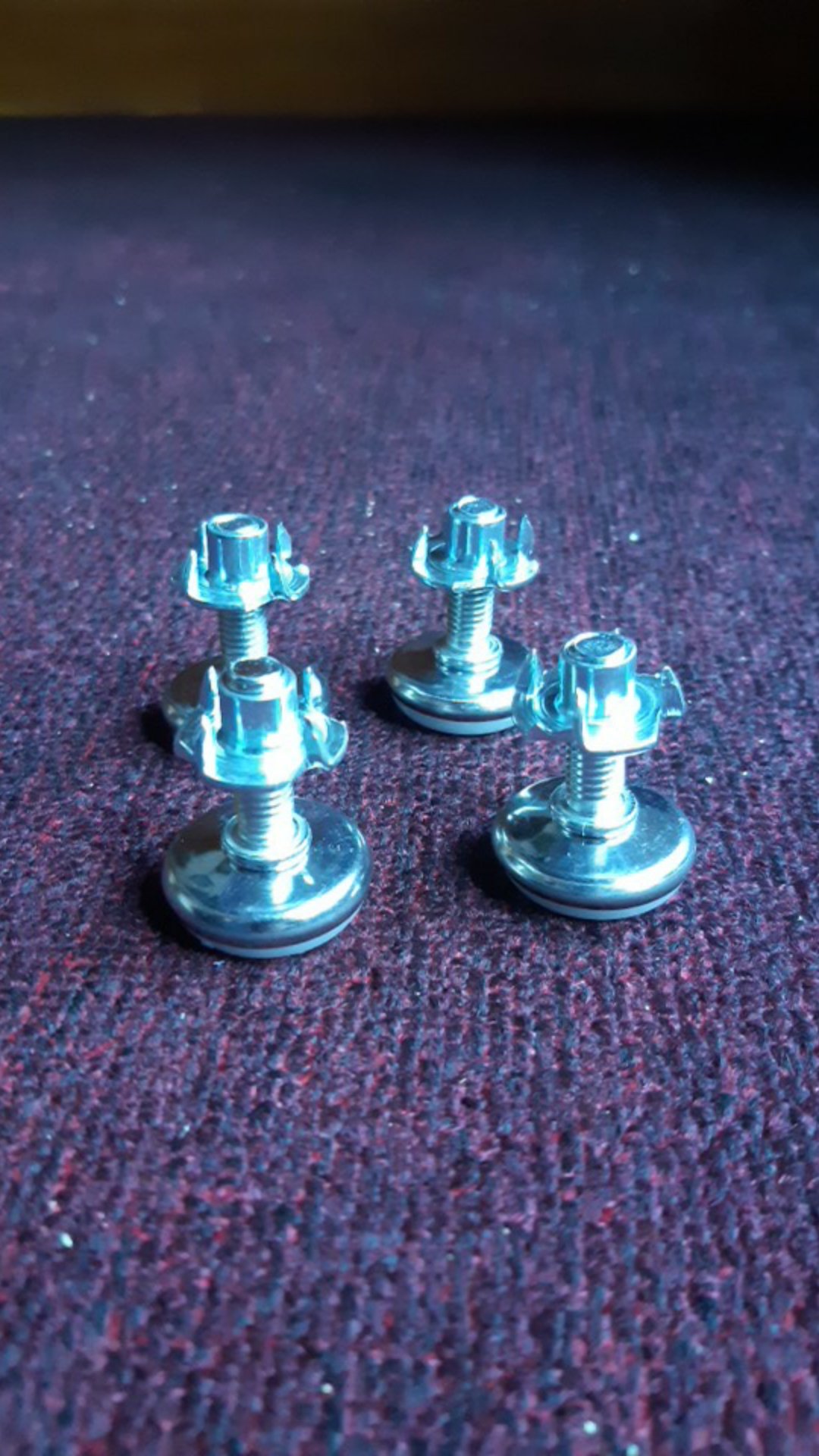 Kaki Stabil Cys Nylon Putih Termurah Sofa Kursi Rak Diameter 2,5 Cm