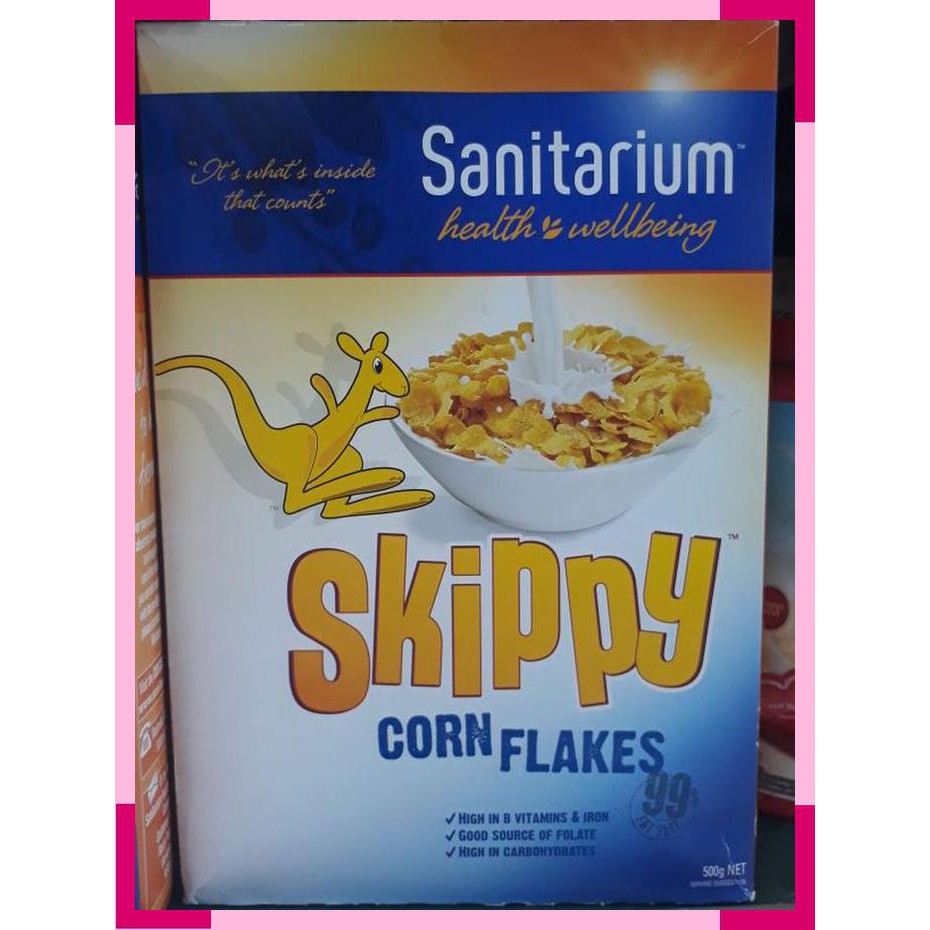 

Skippy corn flakes 500 gram sanitarium health & wellbeing
