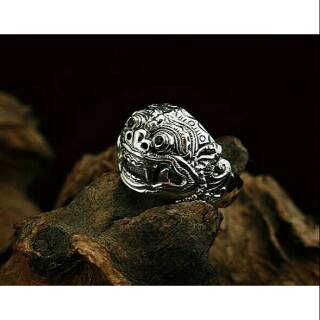 Cincin Perak Motif Barong  Bali  Shopee Indonesia