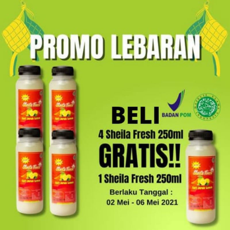 

Sari lemon sheila fresh 250 ml