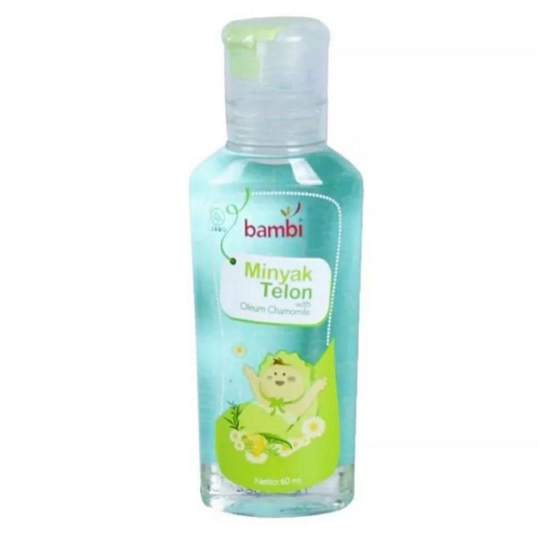 Jual Bambi Baby Minyak Telon With Chamomile 60 ML | Shopee Indonesia