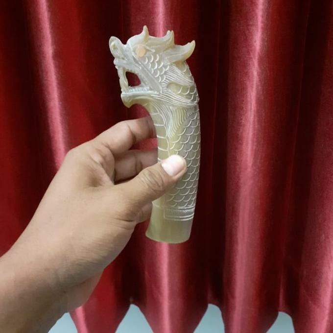 gagang golok tanduk bule