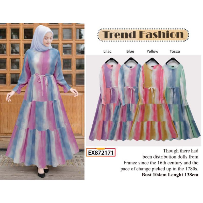 GAMIS PELANGI / GAMIS CANTIK / GAMIS TERBARU 2020 / GAMIS KEKINIAN