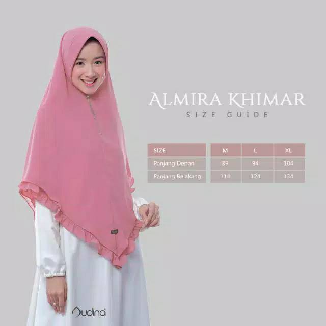 KHIMAR ALMIRA HIJAB INSTAN || AUDINA