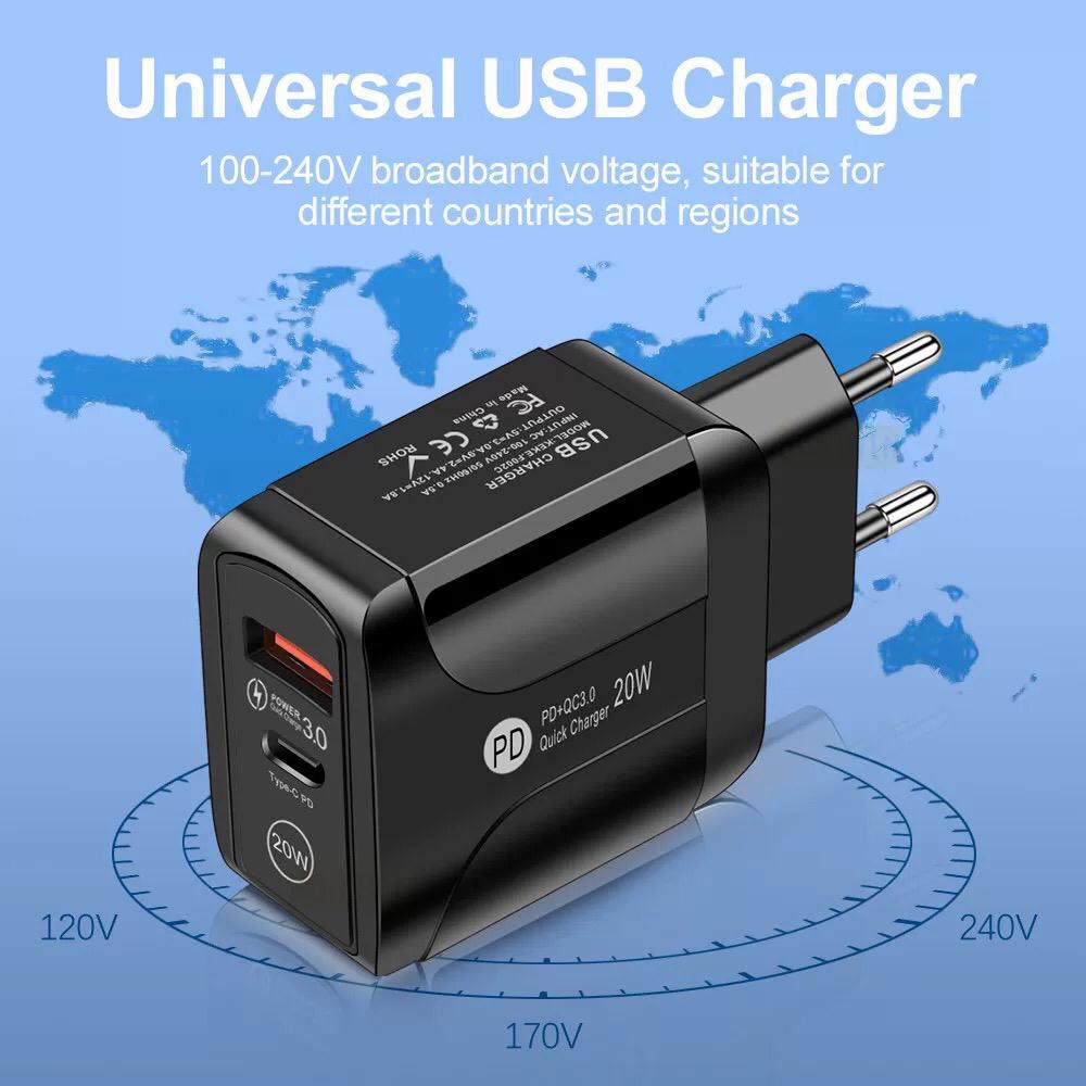 [RO ACC] NVN-PTC04 NANVAN CHARGER PD FAST CHARGING USB C CHARGER 20W