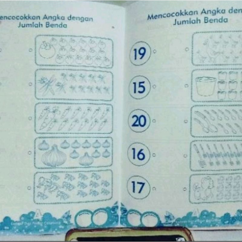 ORI buku lancar Dan pintar calistung untuk anak usia dini penerbit bintang Indonesia