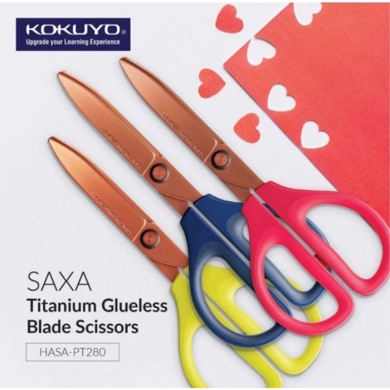 

Kokuyo Titanium Glueless Blade Scissors. HAZ-PT280