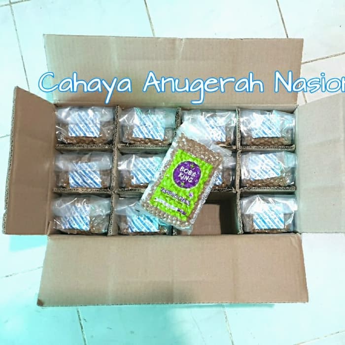 

Kkeanashop Boba King Original 12 X 1 Kg Grab/Gojek Only !