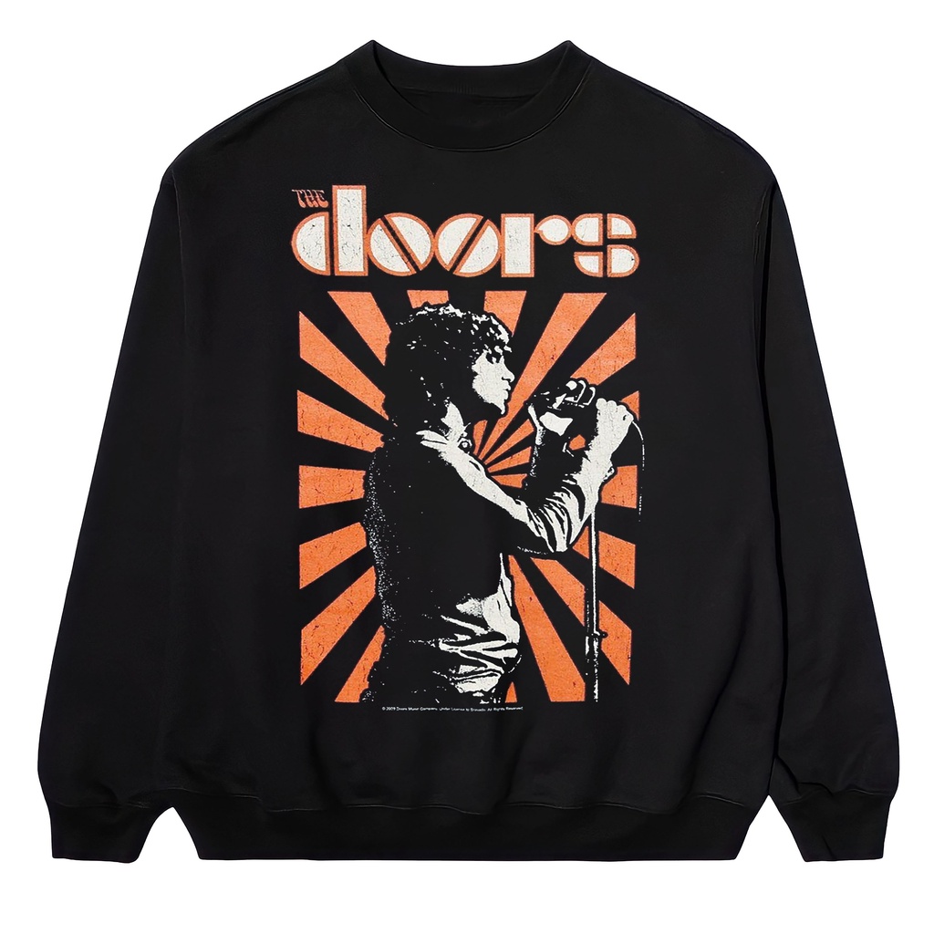 CREWNECK BAND THE DOORS VINTAGE (UNISEX SWEATER)