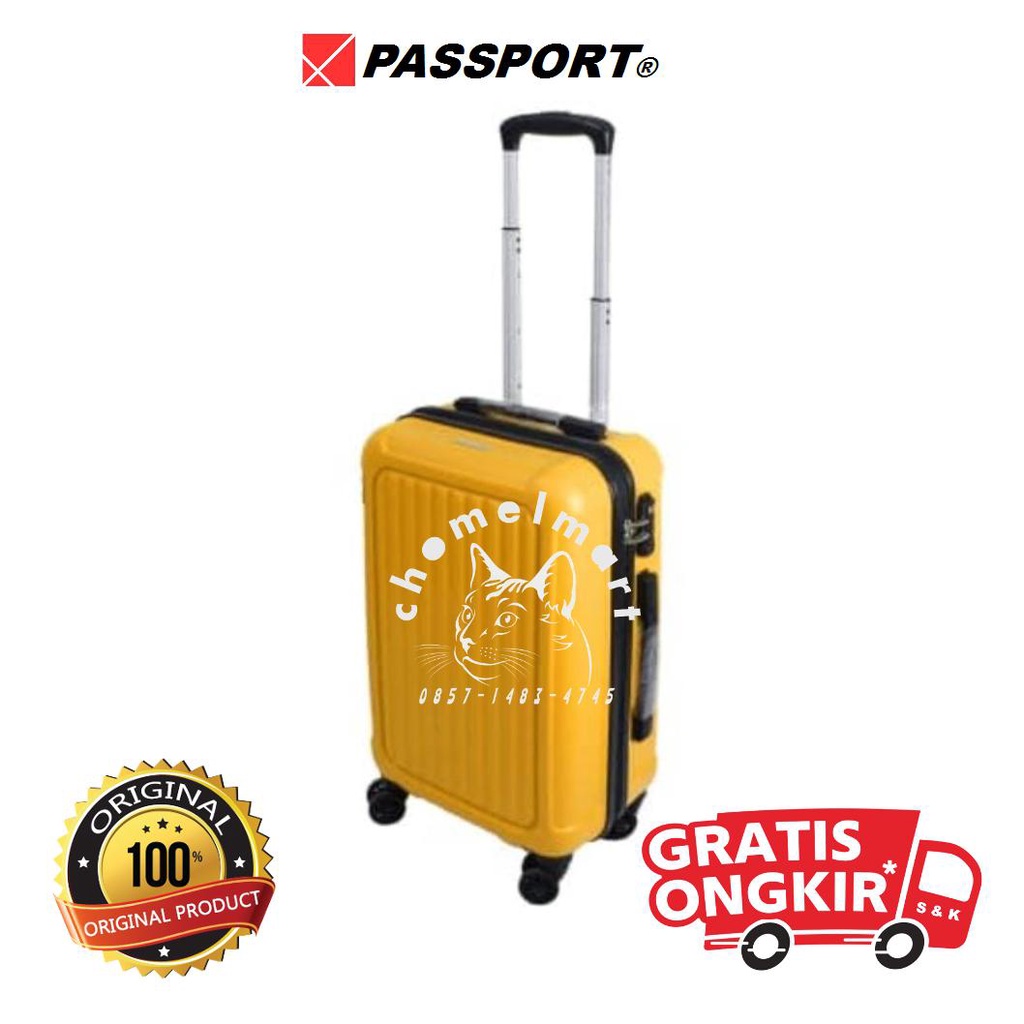 Passport Rein Koper 4 Roda - Kuning