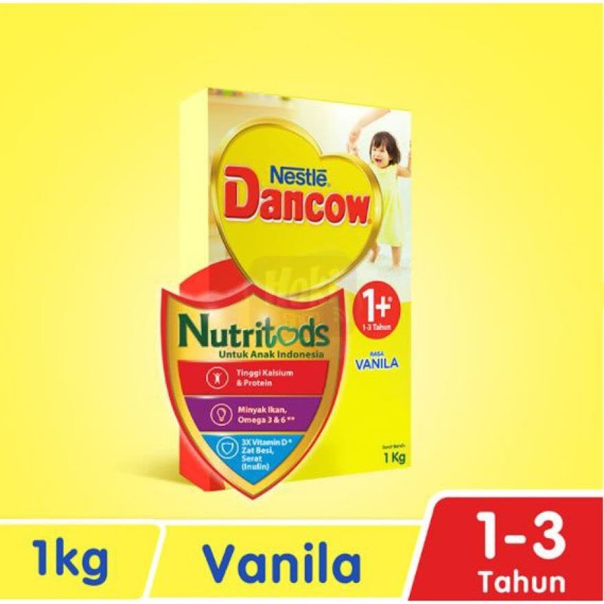 

DANCOW 1+ Susu Vanila Box - 1000g