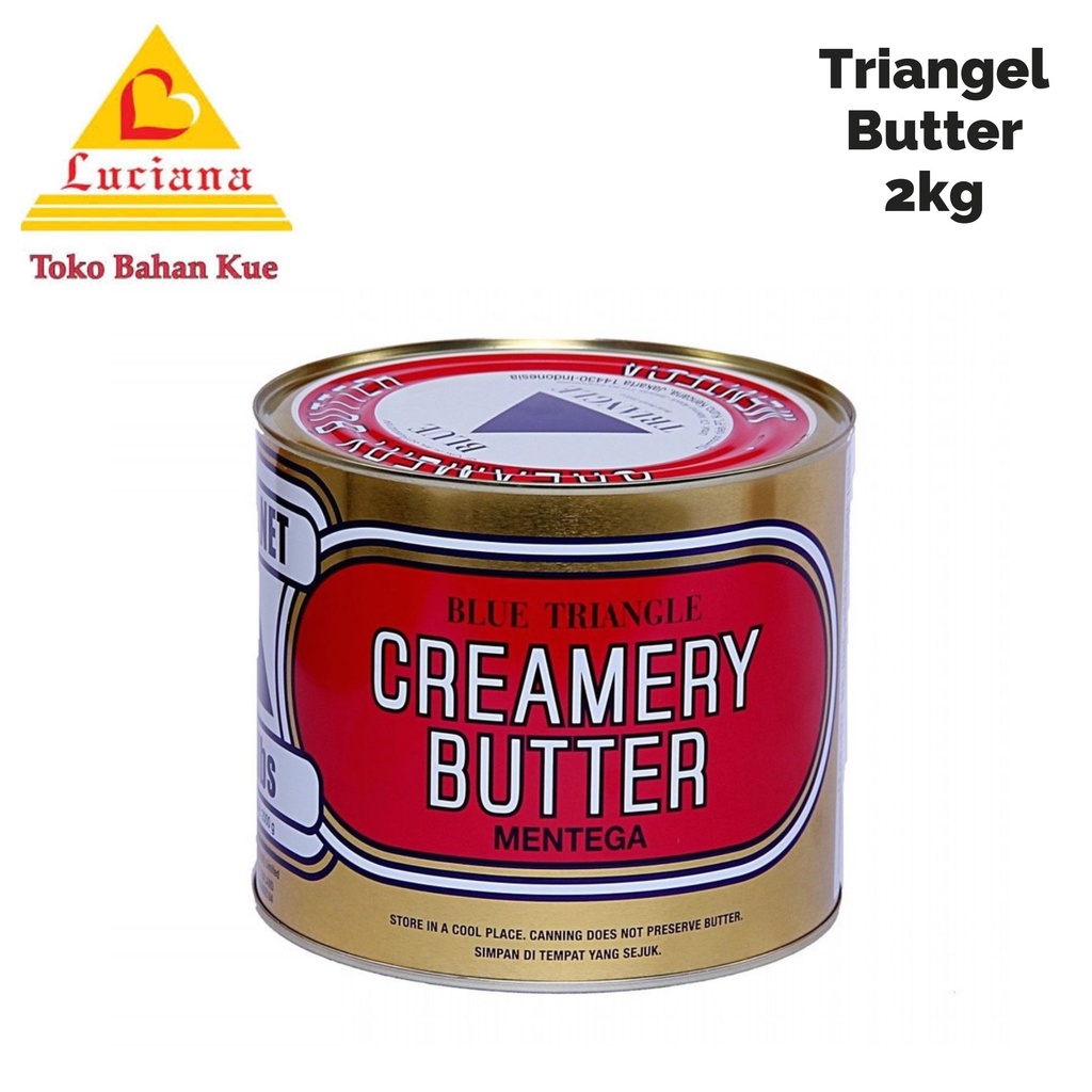 Butter Blue Triangle - Mentega Segitiga Biru 2KG