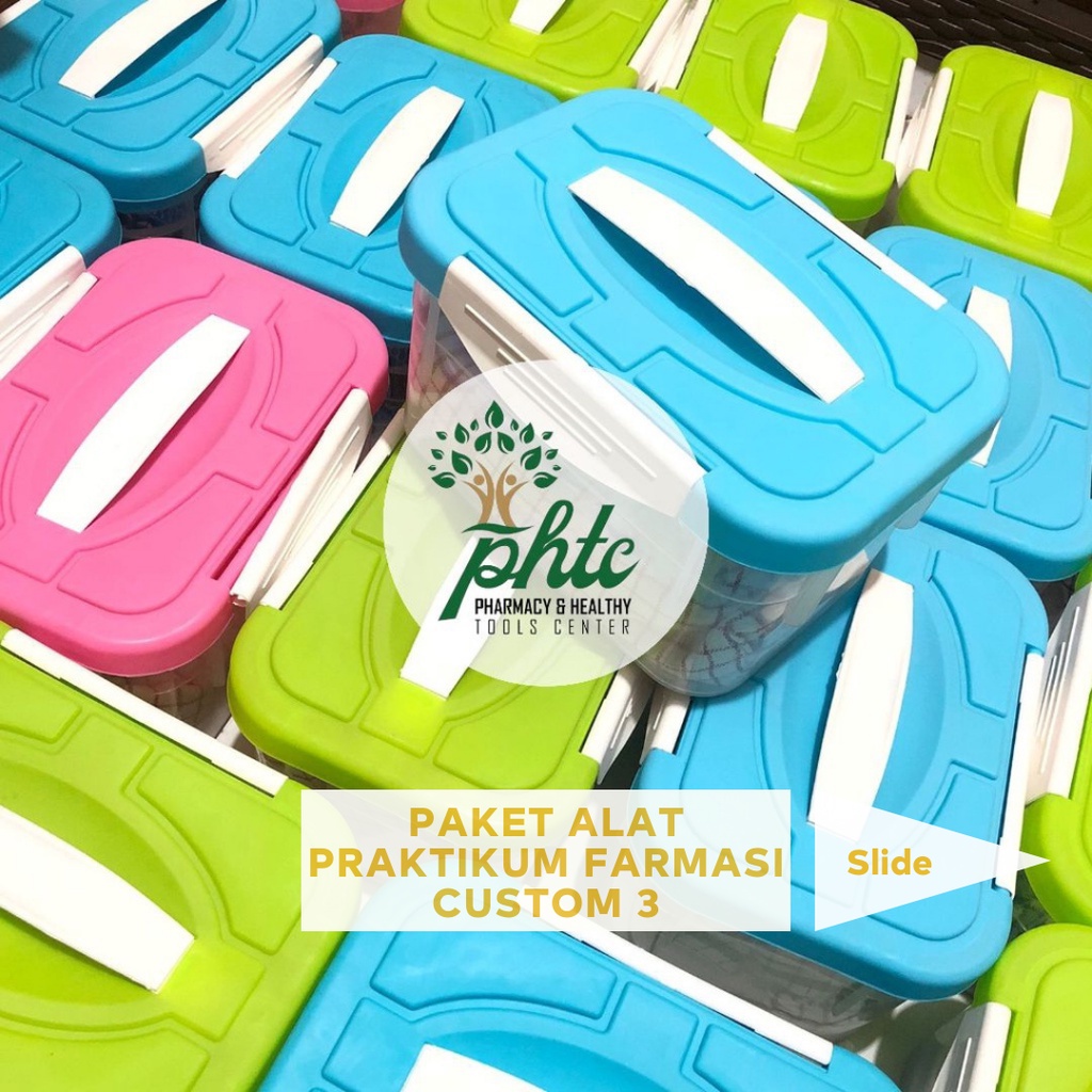 PAKET ALAT PRAKTEK RESEP FARMASI CUSTOM 3 l ALAT PRAKTIKUM FARMASI