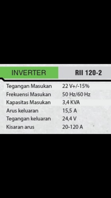 Trafo Las Listrik RYU 450 Watt - Travo Las Welding IBGT Inverter RII 120-2 - Mesin Travolas Trafolas