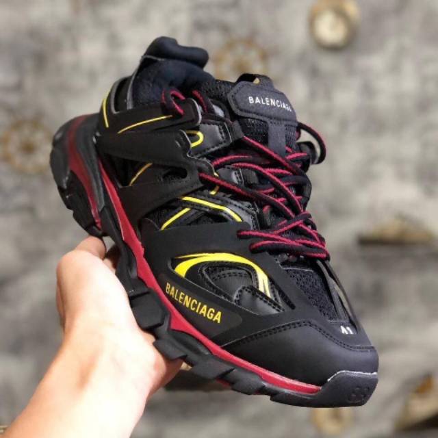 Balenciaga Track 1 Black Red