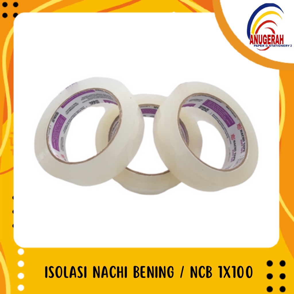 

ISOLASI NACHI BENING / NCB 1X100 YRD (PCS)