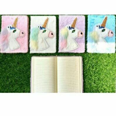 

Diary unicorn bulu / Buku tulis diary bulu unicorn / Notebook unicorn bulu