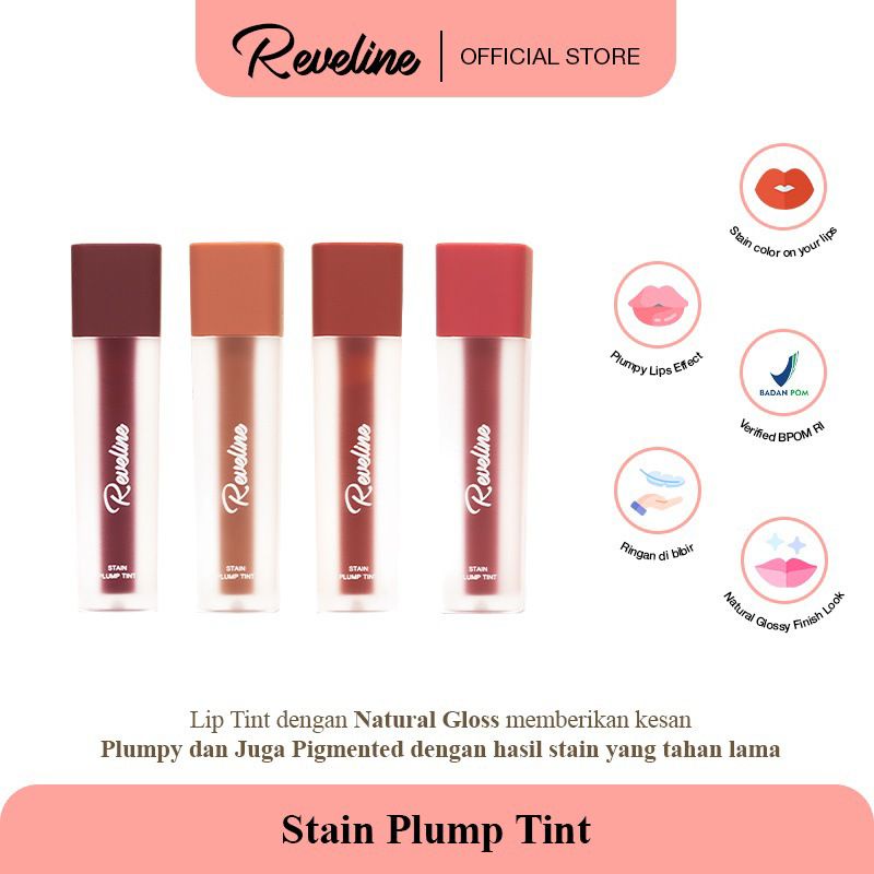 REVELINE Stain Plump Tint | Lip Liptint Lipcream