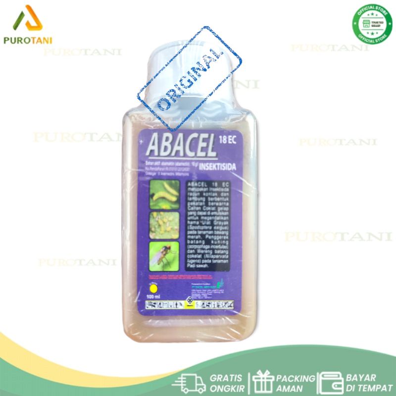 Insektisida Abacel 18EC Obat Hama Serangga Abamectin 18 EC 100ML