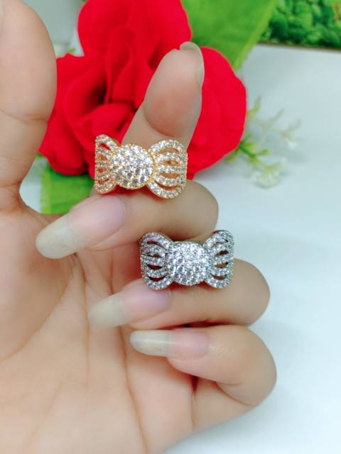 Cincin xuping permata A-C