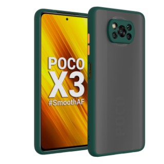 Case Dove Xiaomi Poco X3 Frosted Camera Case Cover