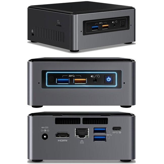 Mini PC INTEL NUC7 I3BNH-4S480 (DOS)