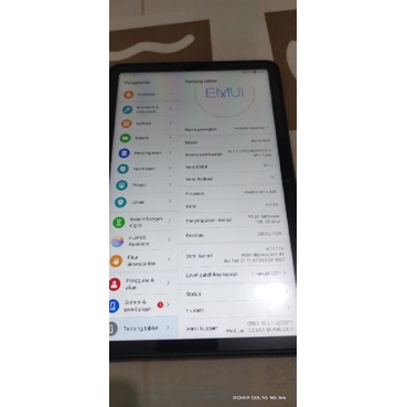 tablet huawei matepad 10.4 r bekas seperti baru