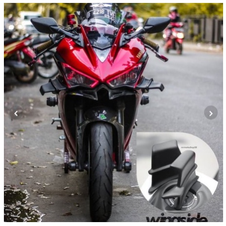 WINGLET AERO WINGLET AEROFIN AEROFAIRING SAYAP CBR NINJA250 R25 GSX R15V3
