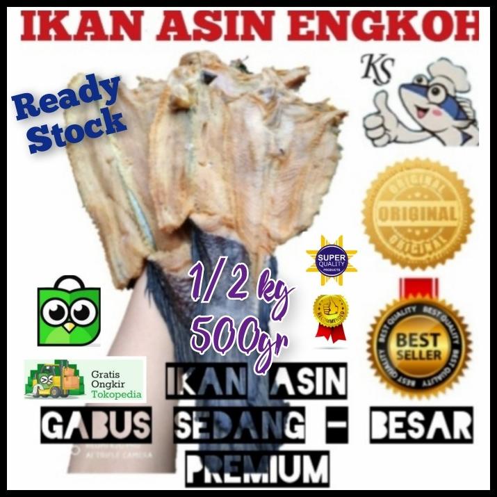 

Ikan Asin Gabus Sedang-Besar Premium 500Gr