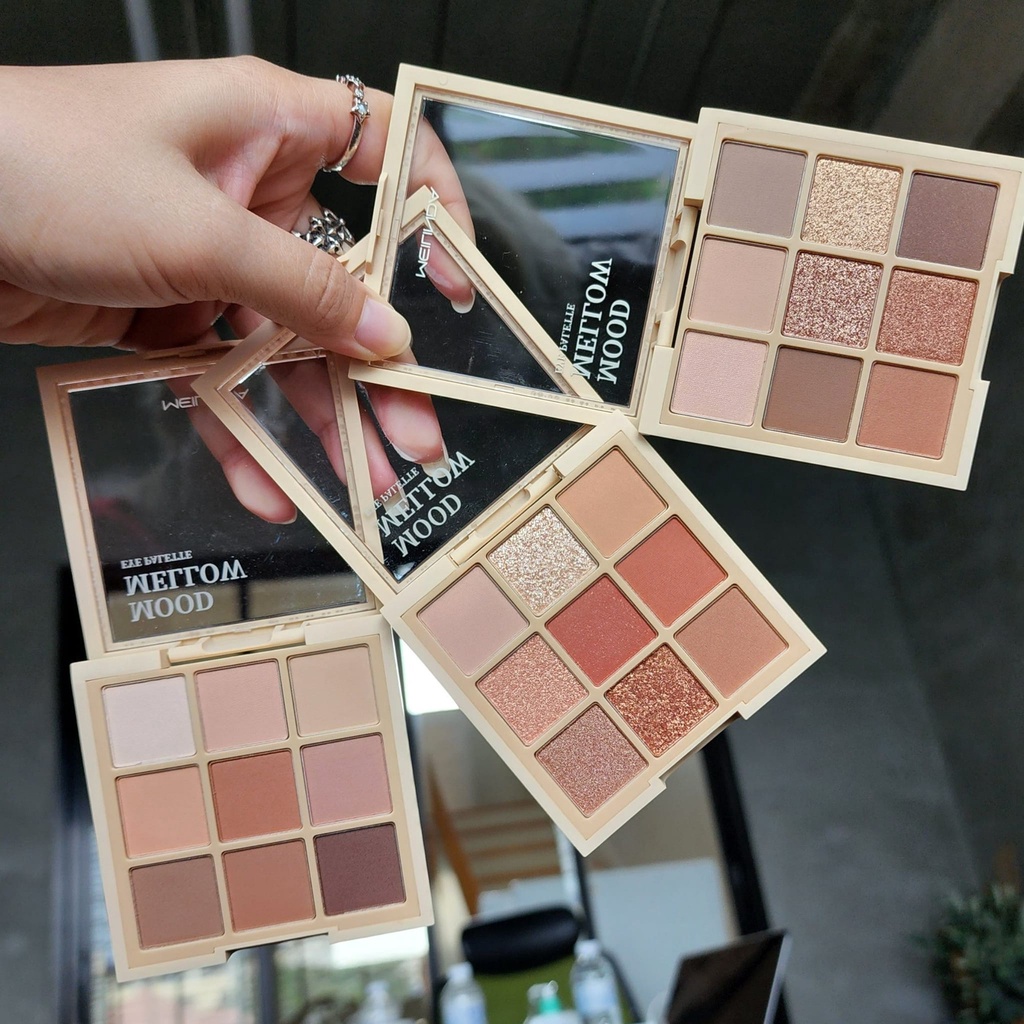 NEW PRODUCT MEILINDA Mood Mellow Eye Palette Glitter Shimmer Eyeshadow Pigmented Must Have Item Thailand