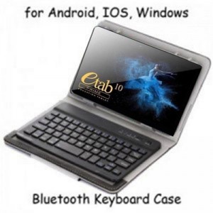 Keyboard Removable Case Casing Cover Evercoss ETab Tab Tablet Android 10 Inch Prime X9