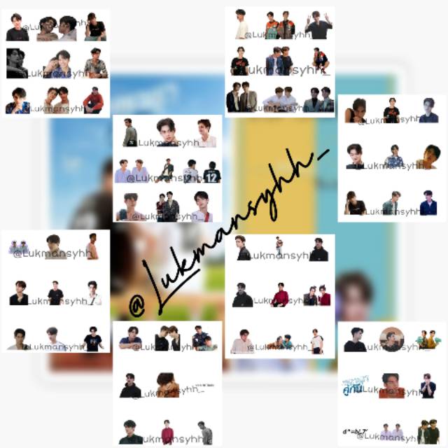 

[PART 3] Stiker Case Tumbler 2Gether The Series 'PICT VERSION' - Stiker Handphone/Stiker 2Gether