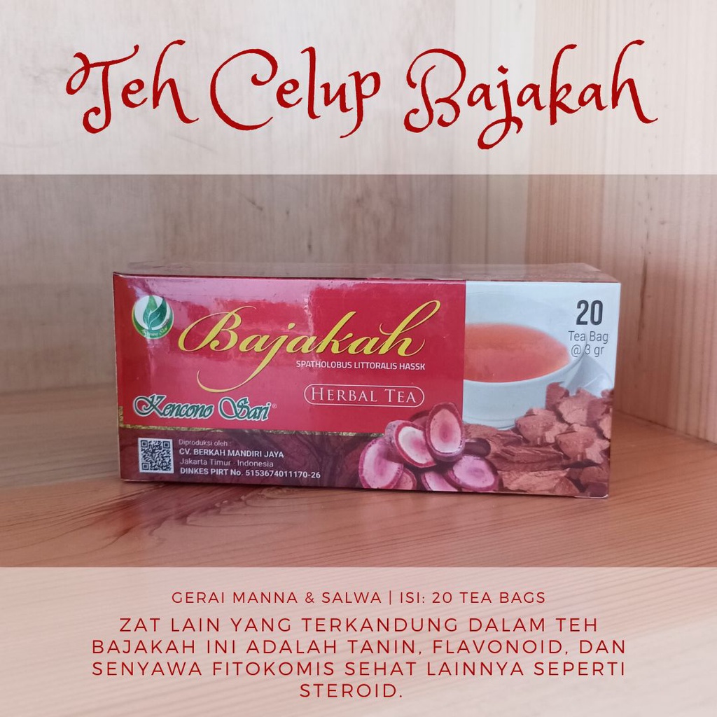 

Teh Celup Akar Kayu Bajakah | Herbal Asli Original