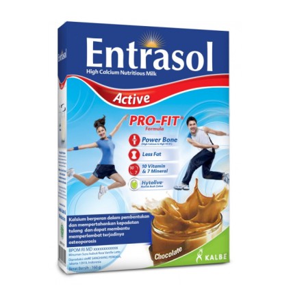 

Entrasol Active Chocolate 150gr