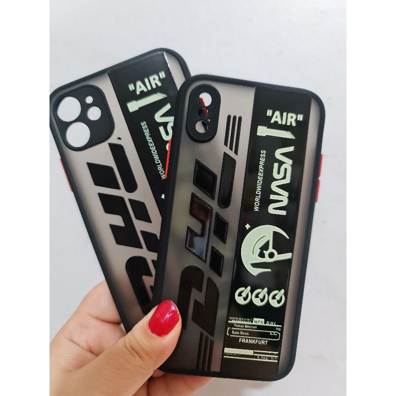 Case hybrid lens protector dhl nasa - iphone 11 12 12pro 7plus 8plus X XS