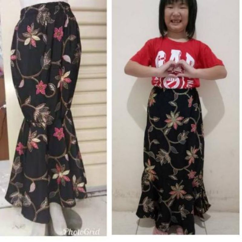 Rok duyung anak lucu//rok duyung batik anak//rok anak//rok kebaya anak