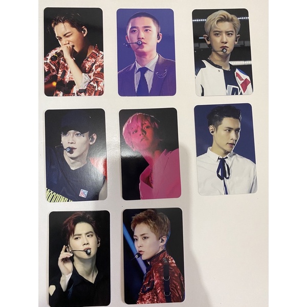 EXO Filmlive Japan Limited Photocard PC Xiumin Suho Lay Baekhyun Chen Chanyeol D.O. Kyungsoo Kai