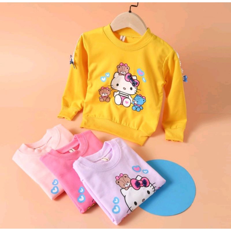 SWEATER ANAK PEREMPUAN USIA 2-11 TAHUN / SWITER ANAK / SWEATER ANAK IMPORT / ATASAN ANAK PEREMPUAN