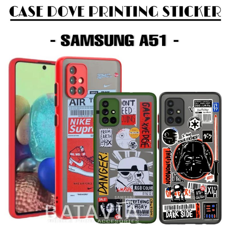 Case Samsung A51 PC Dove Button Korean Case Motif Star Wars