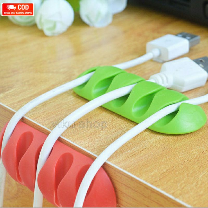 Klip Pengikat Kabel Organizer Cable Clip