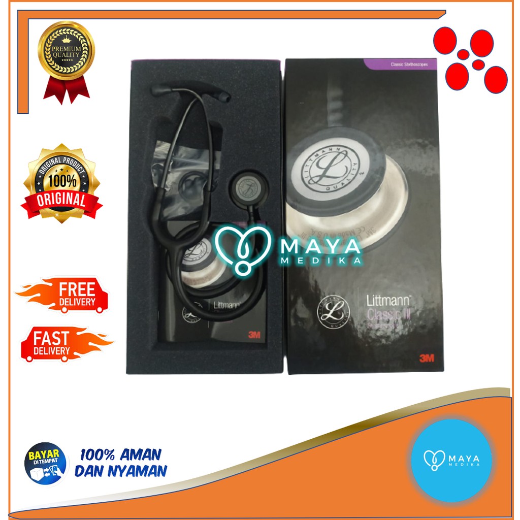 Stetoskop / Littmann / Classic III / Black Tube ( Smoke)