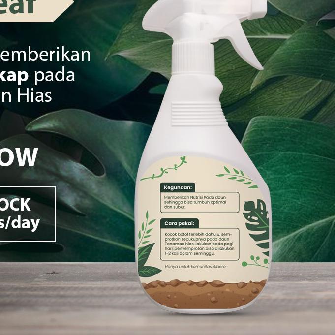✺ Albero Nutrileaf Pupuk daun Plus ☻