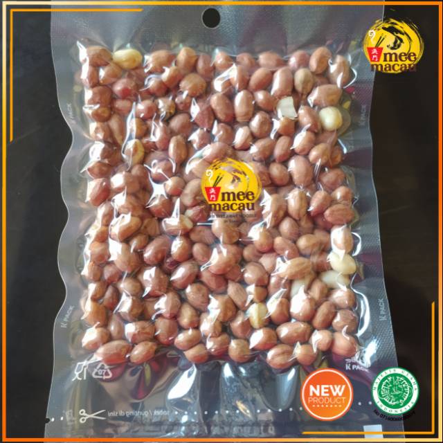 Kacang Tanah Ose Vacuum | Peanut Cabut Tanpa Kulit Alami Import India | 100 Gram