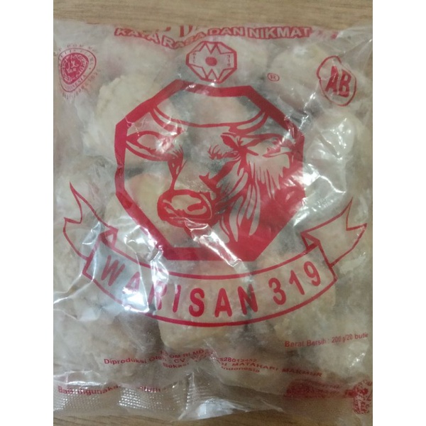 

BAKSO warisan 319. isi 20 butir