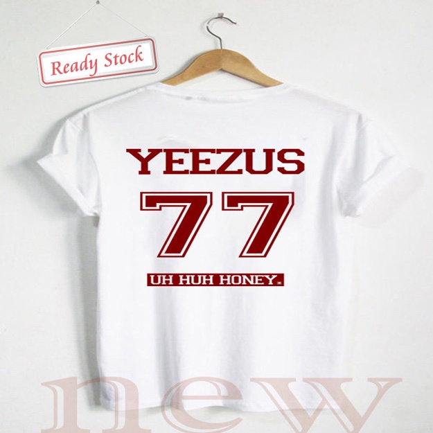 Kaos EEZUS Shirt GOD WANTS YOU KANYE WEST TOUR Tshirt Casual Unisex T-SHIRT Bahan Katun New Cotton T